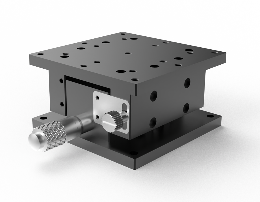 水平Z轴交叉滚柱式手动位移台