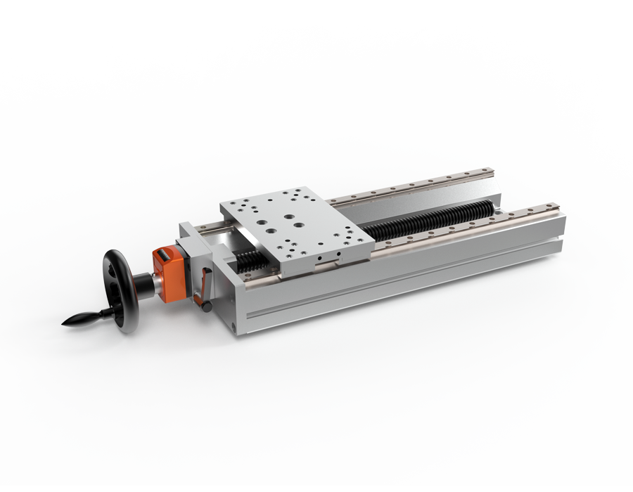 X轴双导轨梯形丝杠简易调整组件重载型