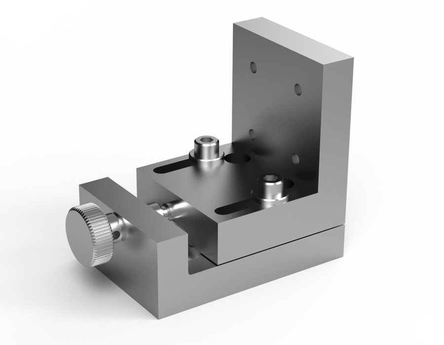 X轴键引导型简易调整组件