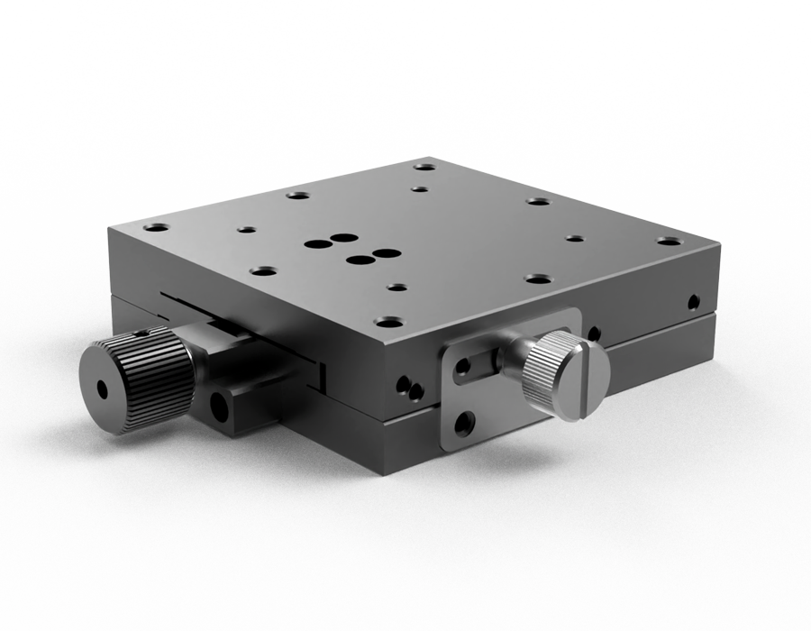 X轴丝杆进给燕尾槽式手动位移台