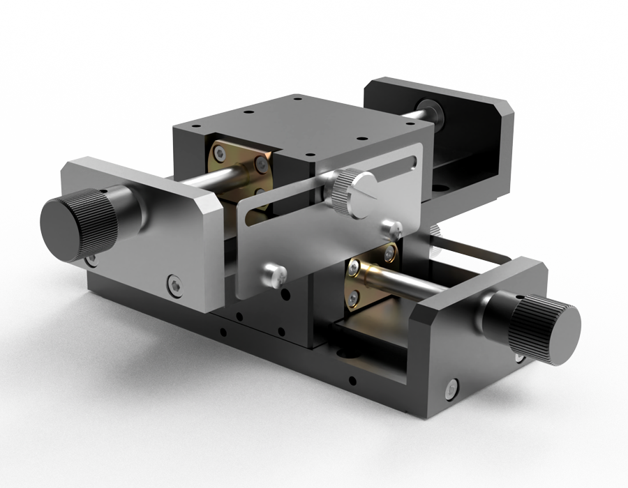 XY轴长行程燕尾槽式手动位移台