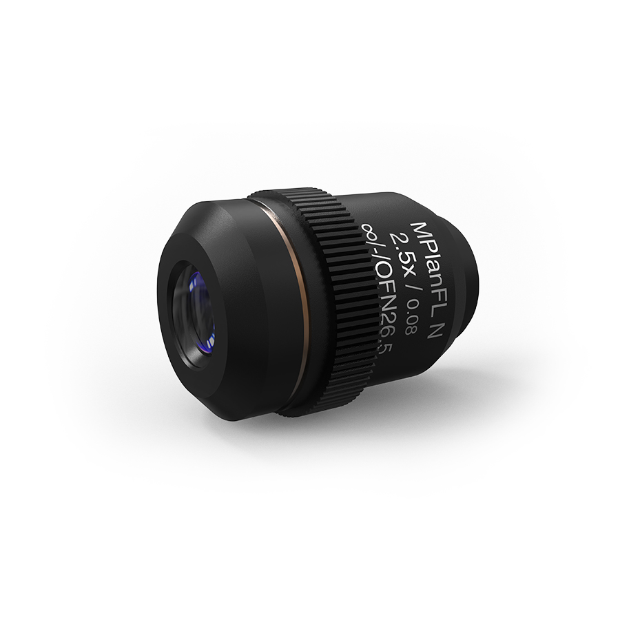 2.5X MPLFLN 明场半复消色差显微物镜